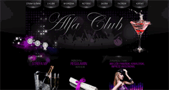 Desktop Screenshot of alfaclub24.pl